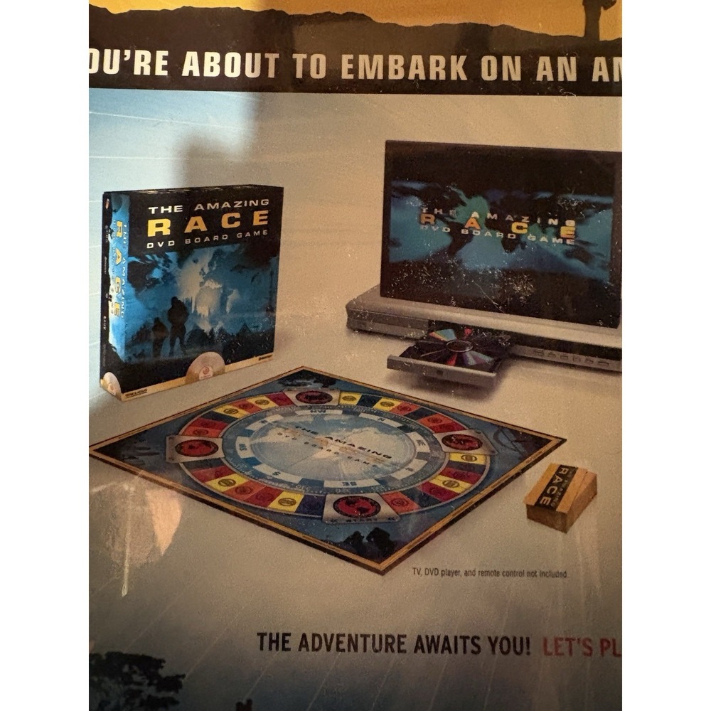 The Amazing Race DVD Board Game New In Sealed Box 2006 - Picture 6 of 7
